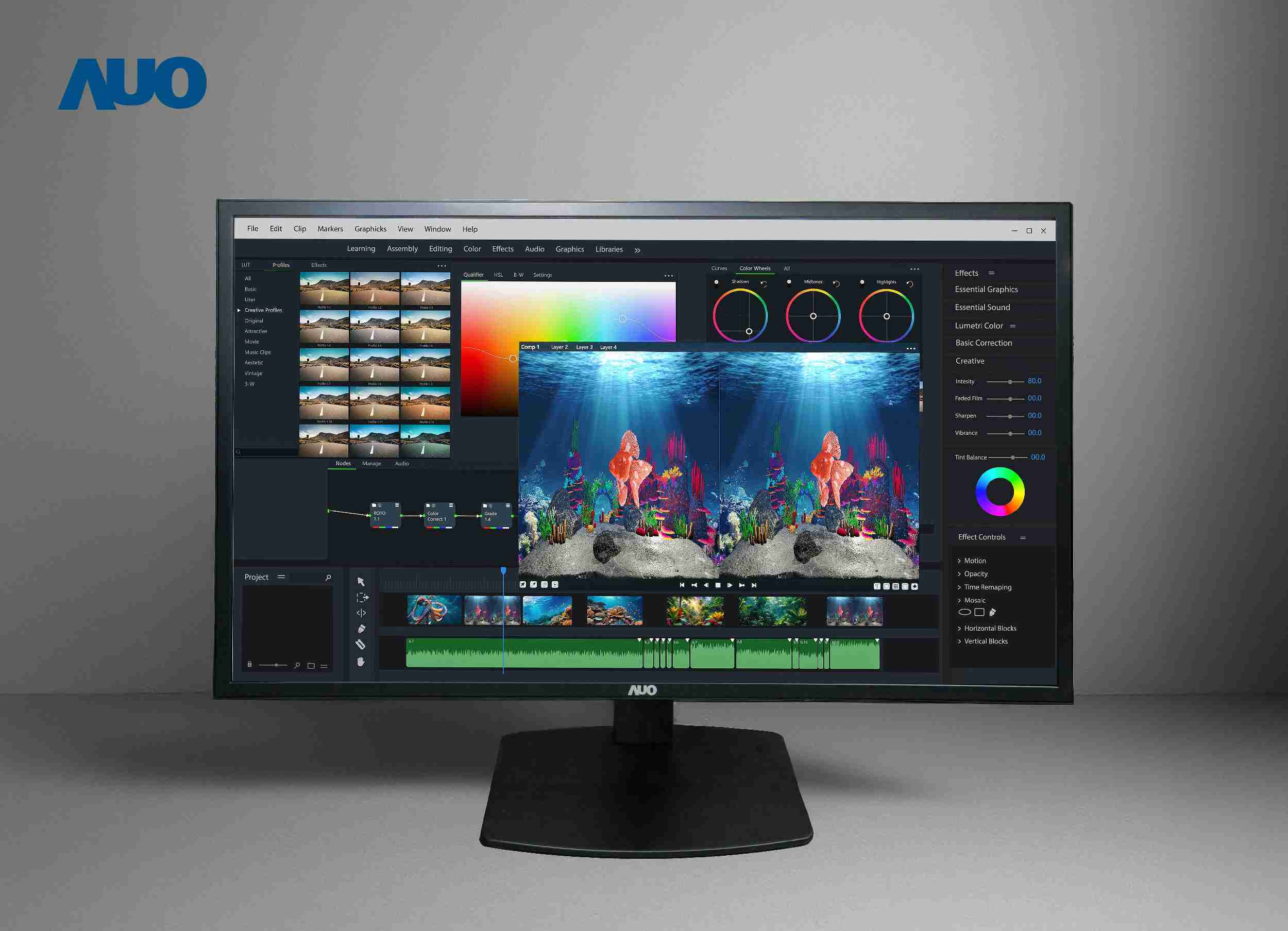 人生就是博开发32吋2D/3D专业桌上型显示器，，，，拥有8K4K超高分辨率，，并以低串扰算法优化3D显示效果，，，搭载自动眼球追踪功能，，，，能实时调整3D图像，，，进行实时2D与3D无缝共存窗口，，，，提供图像设计工作者突破二维接口的崭新工作氛围与效率